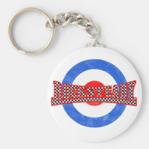 Rocksteady Check Mod Keychain