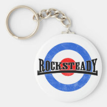 Rocksteady Mod Keychain