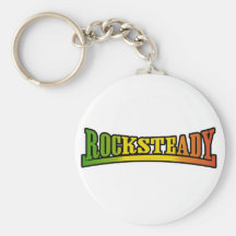 Rocksteady Reggae Keychain
