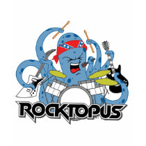 Rocktopus t-shirts by Detourdesignables Rocktopus t-shirts