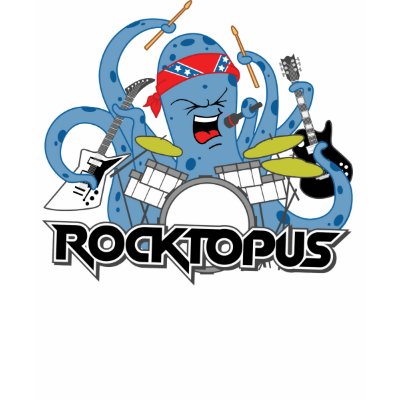 Rocktopus Tshirt by Detourdesignables