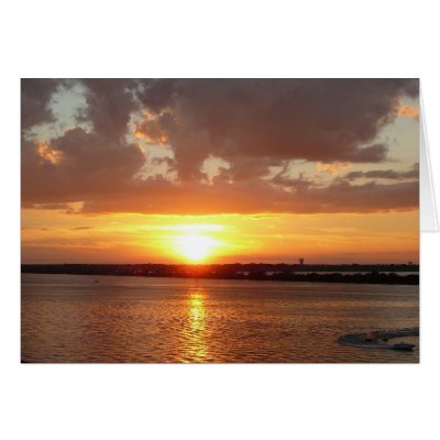 Rockwall Texas Sunset Greeting Cards by sunsetworks
