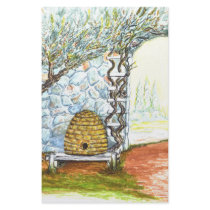 rockwall with skep personalized stationery