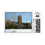 Rockwell Hall in Winter Stamp