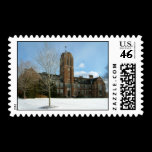 Rockwell Hall in Winter Stamp