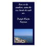 Rocky Beach Photo with Quotation Photo Card Template