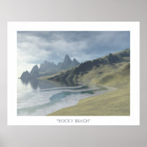 Rocky Beach Poster