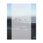 Rocky Beach. Scenic Coastal View. Full Color Flyer
