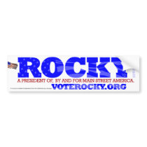 ROCKY Bumper Sticker