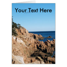 Rocky Coast Of Bass Harbor Cards