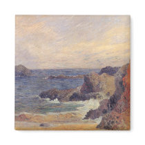 Rocky Coast - Paul Gauguin Magnet