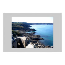 Rocky Coastline from Fort La Latte (Brittany, FR) posters by philnery Rocky Coastline from Fort La Latte (Brittany, FR) posters