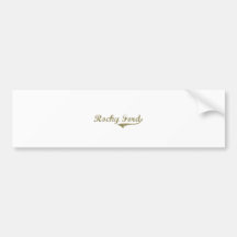 Rocky Ford Colorado Classic Design Bumper Sticker