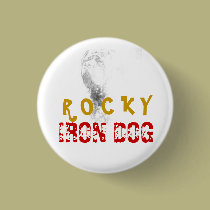 Rocky: Iron Dog pin buttons