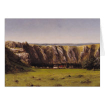 Rocky landscape near Flagey Card