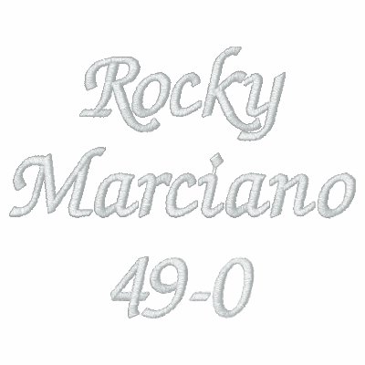Rocky Marciano 49-0 Embroidered jacket Rocky Marciano 49-0 Embroidered jacket