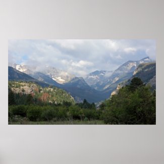 Rocky Mountain Clouds print