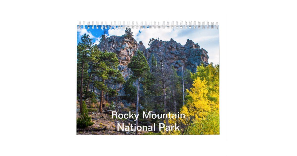 Rocky Mountain National Park Calendar Zazzle