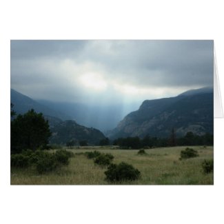 Rocky Mountain National Park Card card