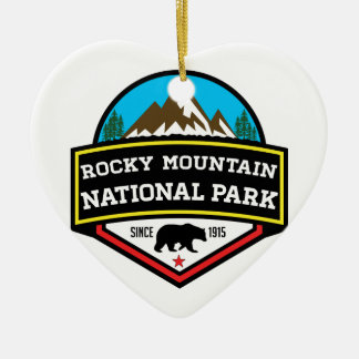 rocky mountain national park ornament mountains ceramic colorado gifts