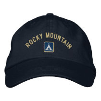 Rocky Mountain National Park embroidered hats