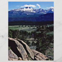 Rocky Mountain National Park Personalized Flyer