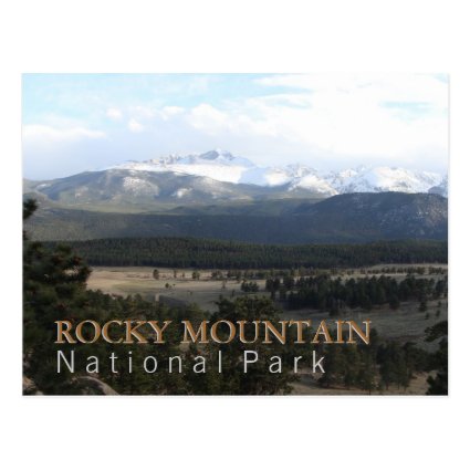 Rocky Mountain National Park Post Cards