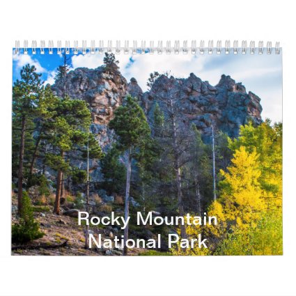 Rocky Mountain National Park Wall Calendar