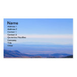 Rocky Mountain Range Picture Business Cards