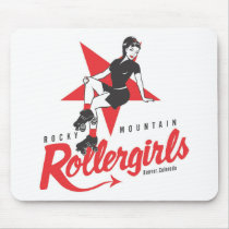 Rocky Mountain Rollergirls Mousepads