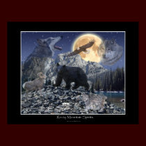 ROCKY MOUNTAIN SPIRITS Art Poster posters by RavenSpiritPrints ROCKY MOUNTAIN SPIRITS Art Poster posters