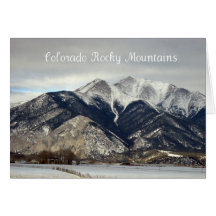 Rocky Mountains, Colorado Cards