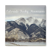 Rocky Mountains, Colorado Refrigerator Magnet
