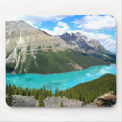 Rocky Mountains Lake Mousepad