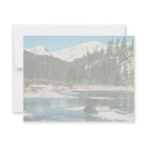 Rocky Mountains, National Park Personalized Invitation