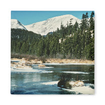 Rocky Mountains, National Park Fridge Magnets