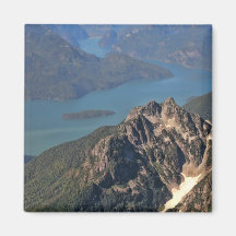 Rocky Mountains Picture Refrigerator Magnets