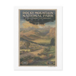Rocky Mt. Nat'l Park Brochure # 1 Postcard