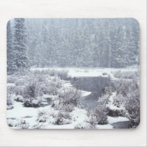 Rocky Mtn Winter Snow mousepads