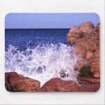 Rocky Ocean Splash mousepads
