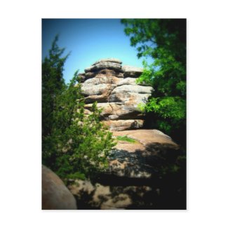 Rocky Outcrop postcard