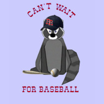 Rocky-Raccoon-Baseball t-shirts