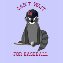 Rocky-Raccoon-Baseball t-shirts