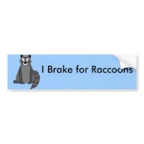 Rocky Raccoon bumper stickers