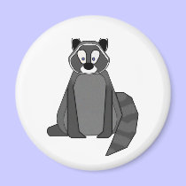 Rocky Raccoon magnets