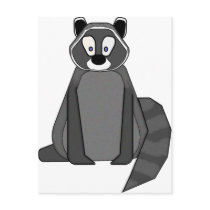 Rocky Raccoon postcards