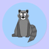 Rocky Raccoon stickers