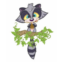 rocky racoon t-shirts