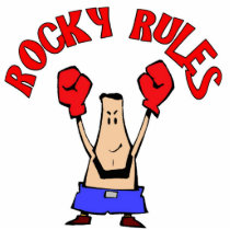 Rocky Rules photo sculptures
