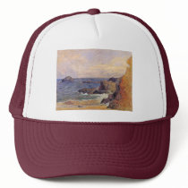Rocky Sea Coast By Paul Gauguin (Best Quality) Mesh Hats